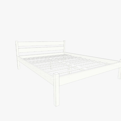 Кровать Бесплатные 3D-проекты мебели и чертежи от сообщества Flatma