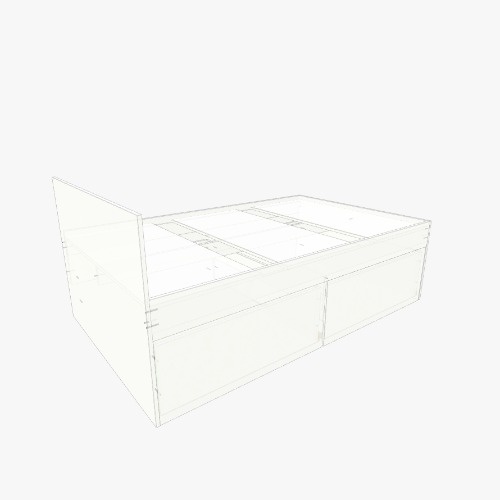 Кровать Free 3D furniture designs and blueprints from Flatma Community