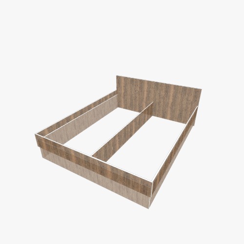 Кровать 160*200 Free 3D furniture designs and blueprints from Flatma Community