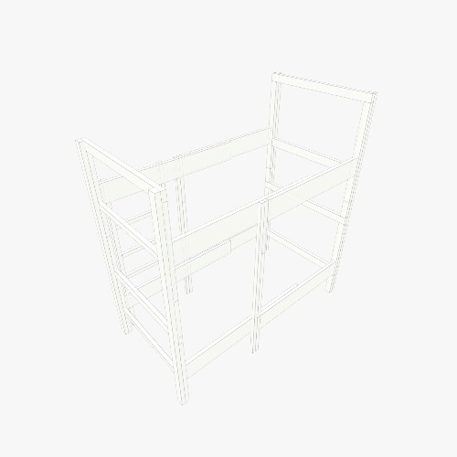 Кровать двухярсная Free 3D furniture designs and blueprints from Flatma Community