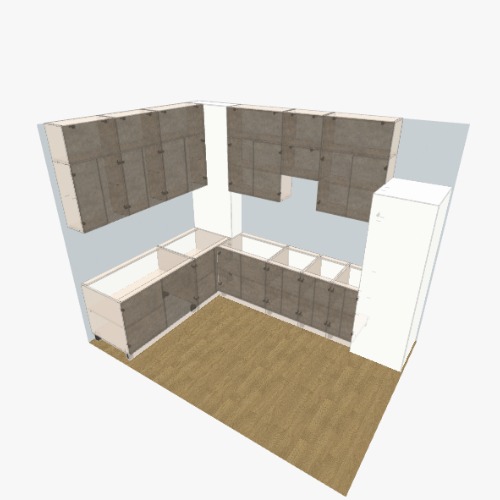 кухня Free 3D furniture designs and blueprints from Flatma Community