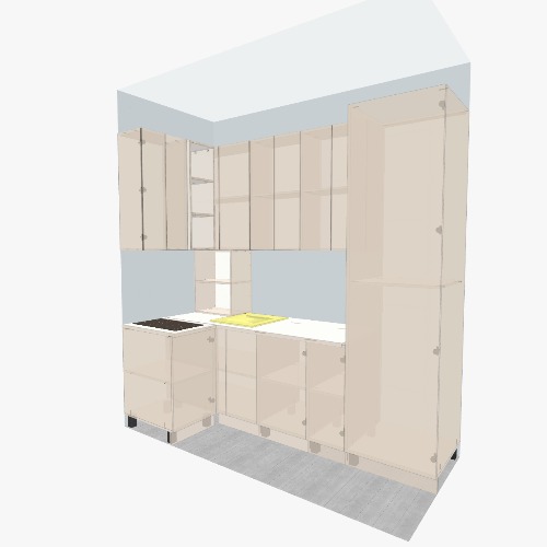 Кухня Free 3D furniture designs and blueprints from Flatma Community