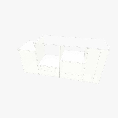 кухня Бесплатные 3D-проекты мебели и чертежи от сообщества Flatma