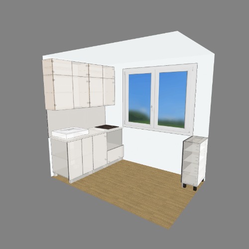 кухня Free 3D furniture designs and blueprints from Flatma Community