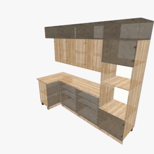 Кухня Free 3D furniture designs and blueprints from Flatma Community