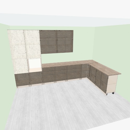 Кухня Free 3D furniture designs and blueprints from Flatma Community