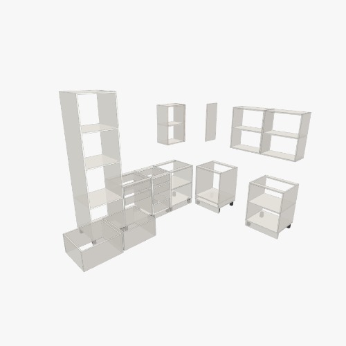 кухня Free 3D furniture designs and blueprints from Flatma Community