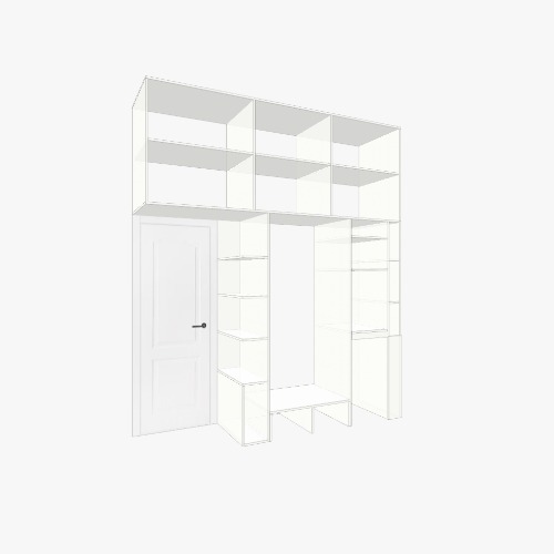 Кухня Лангепас Бесплатные 3D-проекты мебели и чертежи от сообщества Flatma