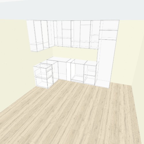 Кухня Макеева 80 Free 3D furniture designs and blueprints from Flatma Community