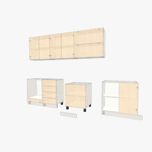 Кухня моя Free 3D furniture designs and blueprints from Flatma Community