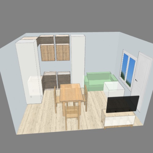 Кухня, угловая Free 3D furniture designs and blueprints from Flatma Community