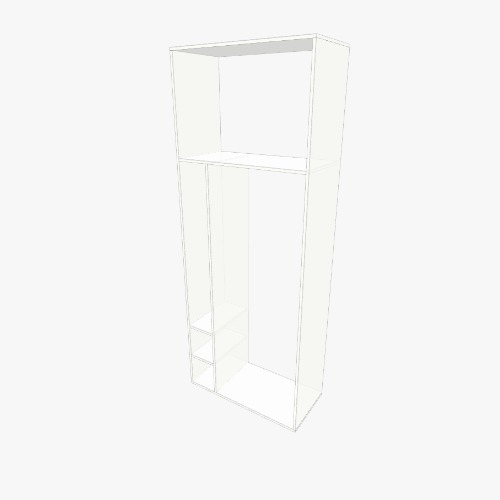 Кварцевая шкаф в прихожей Бесплатные 3D-проекты мебели и чертежи от сообщества Flatma