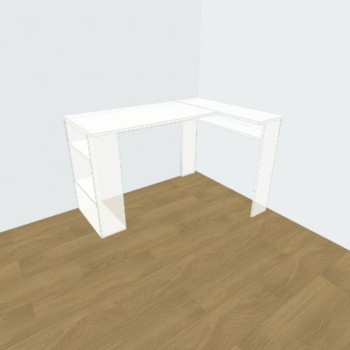 L SHAPE DESK