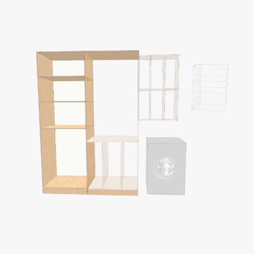 Lavanderia B Free 3D furniture designs and blueprints from Flatma Community