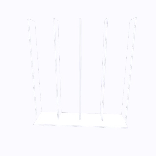 Lemari buku Free 3D furniture designs and blueprints from Flatma Community
