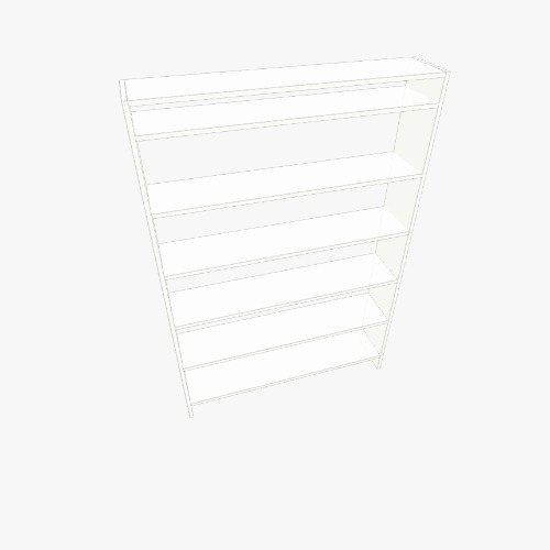Librero 1.6mt Бесплатные 3D-проекты мебели и чертежи от сообщества Flatma