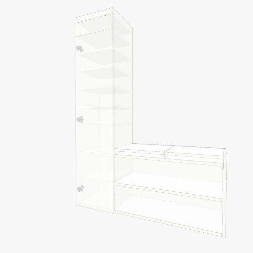 門口鞋櫃 Free 3D furniture designs and blueprints from Flatma Community