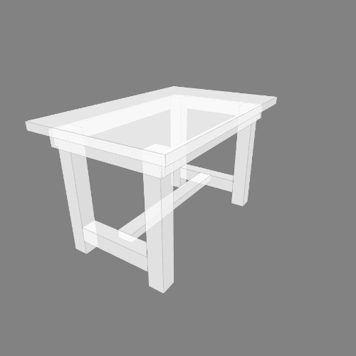 Mesa carpintera basica
