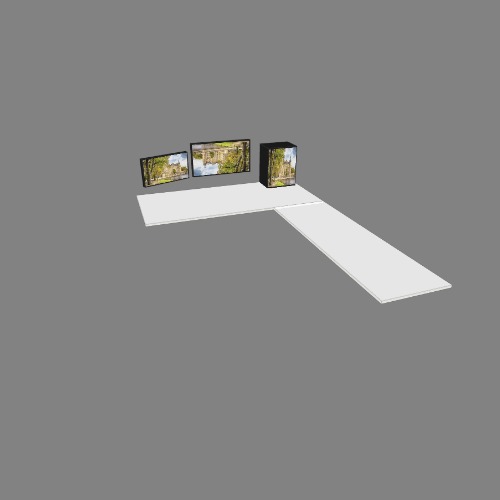 mesa em l Free 3D furniture designs and blueprints from Flatma Community
