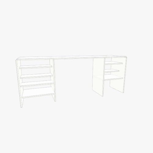 Mesada Isla para cocina Бесплатные 3D-проекты мебели и чертежи от сообщества Flatma