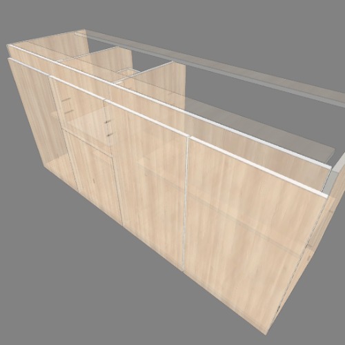 mueble auxiliar Бесплатные 3D-проекты мебели и чертежи от сообщества Flatma