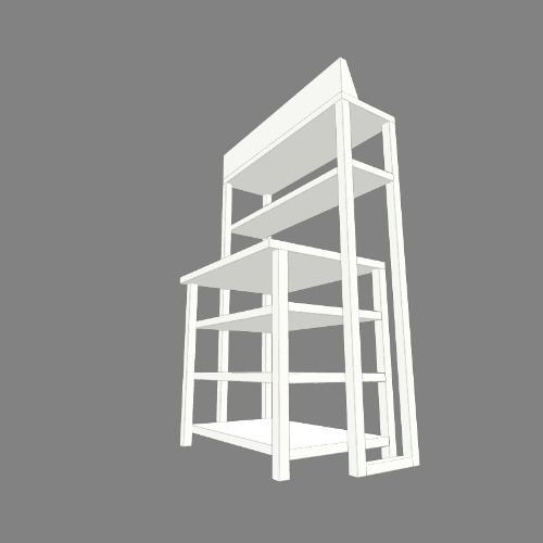 mueble de exhibicion Free 3D furniture designs and blueprints from Flatma Community