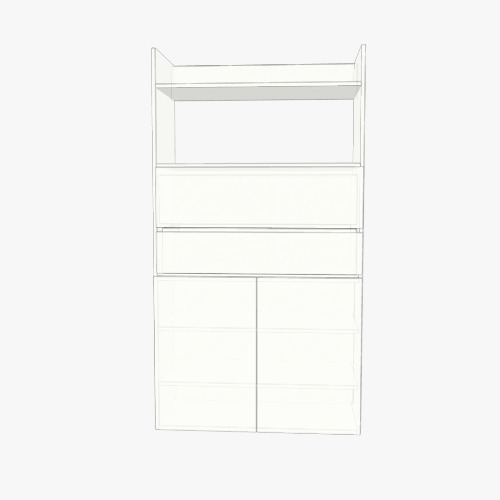 Mueble escritorio Free 3D furniture designs and blueprints from Flatma Community