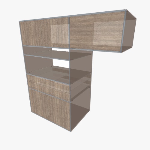 Mueble heladera Free 3D furniture designs and blueprints from Flatma Community