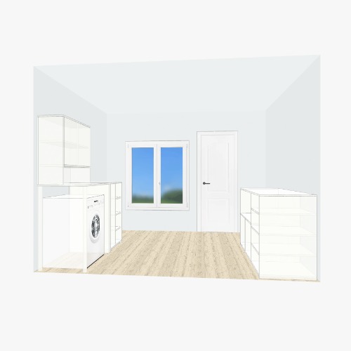 Mueble lavadora