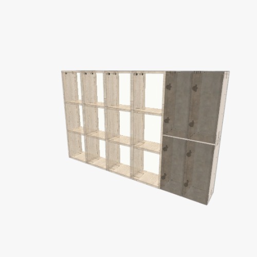 mueble libreria Free 3D furniture designs and blueprints from Flatma Community