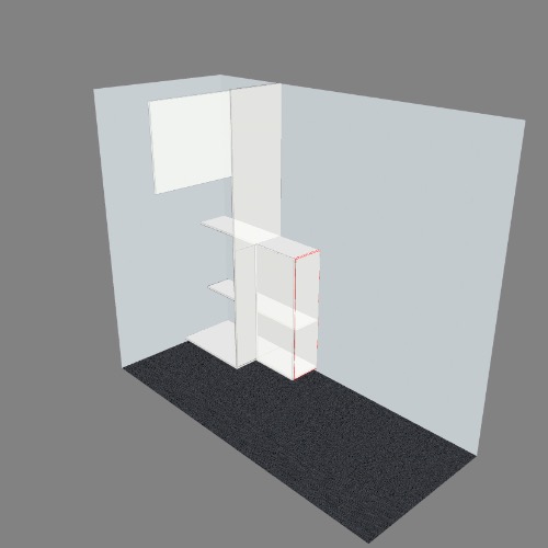 Mueblé para área de lavado