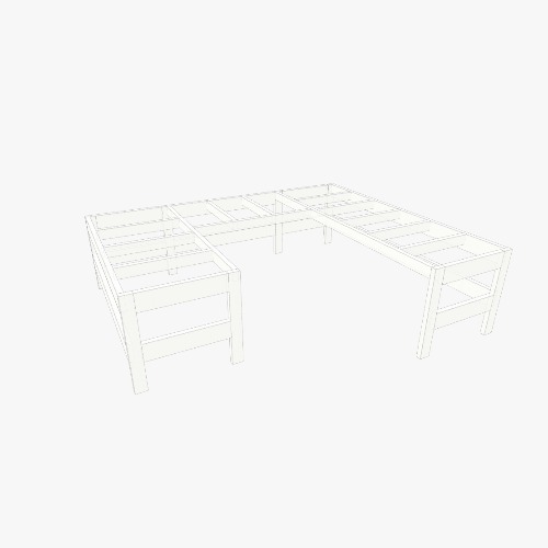 My Desk Free 3D furniture designs and blueprints from Flatma Community