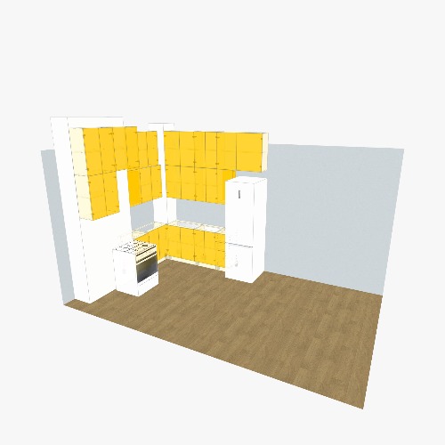 My kitchen 1 Free 3D furniture designs and blueprints from Flatma Community