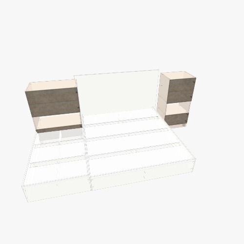 New Bed Design Free 3D furniture designs and blueprints from Flatma Community