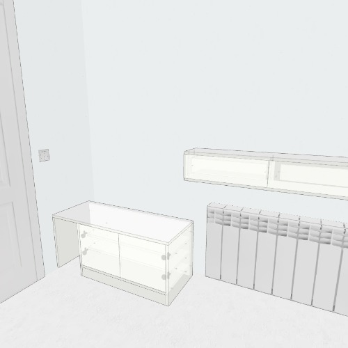 Обувница и Полка в Прихожей Бесплатные 3D-проекты мебели и чертежи от сообщества Flatma
