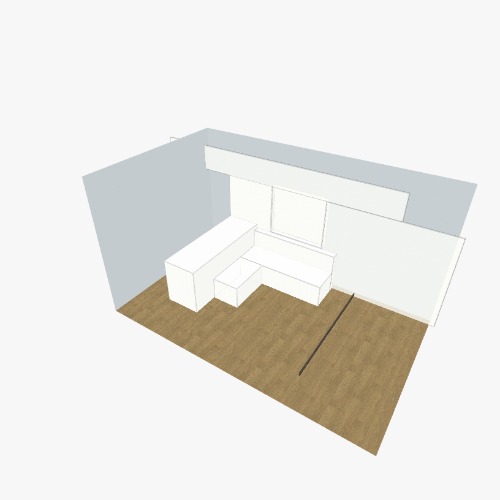 Option 1: shelf along window only Free 3D furniture designs and blueprints from Flatma Community