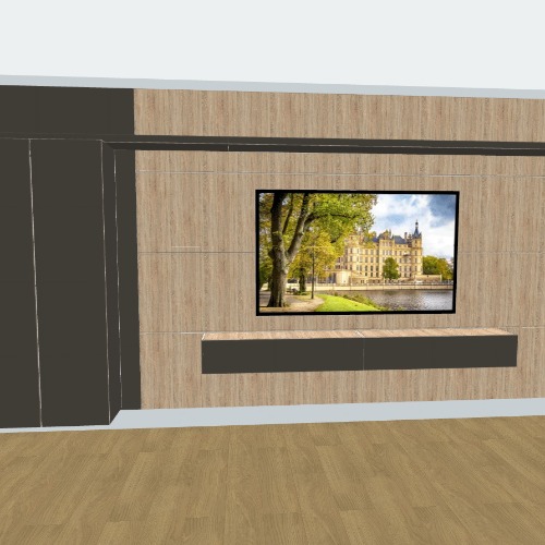 Painel da Sala Free 3D furniture designs and blueprints from Flatma Community