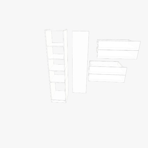 пинал +4ящика Free 3D furniture designs and blueprints from Flatma Community