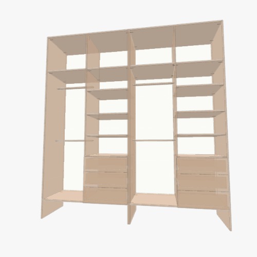 placard empotrado x2 Free 3D furniture designs and blueprints from Flatma Community