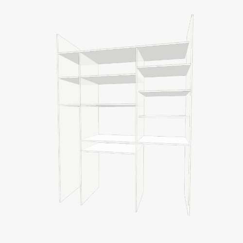 placard salle de bain Бесплатные 3D-проекты мебели и чертежи от сообщества Flatma