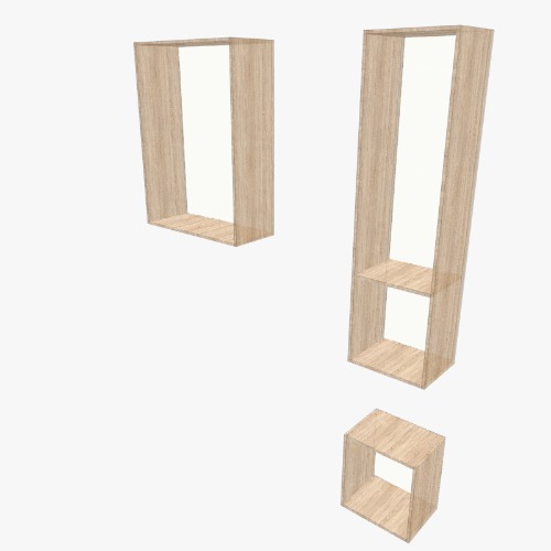 Placard suspendu