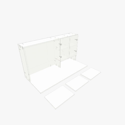 полка Free 3D Furniture Projects and Blueprints from the Flatma Community