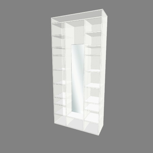 полка с зеркалом Free 3D furniture designs and blueprints from Flatma Community