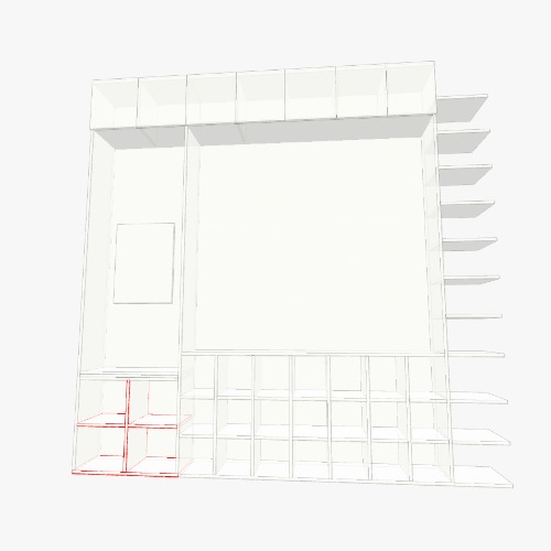 Прихожая Free 3D furniture designs and blueprints from Flatma Community
