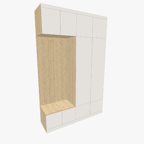 прихожка БАУР Free 3D furniture designs and blueprints from Flatma Community