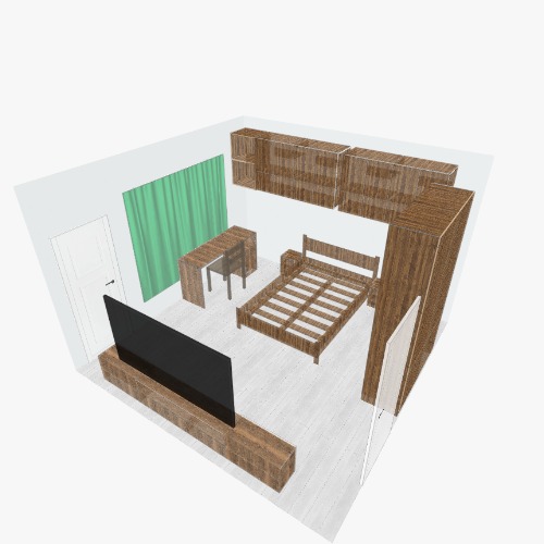 Quarto 1 Free 3D furniture designs and blueprints from Flatma Community