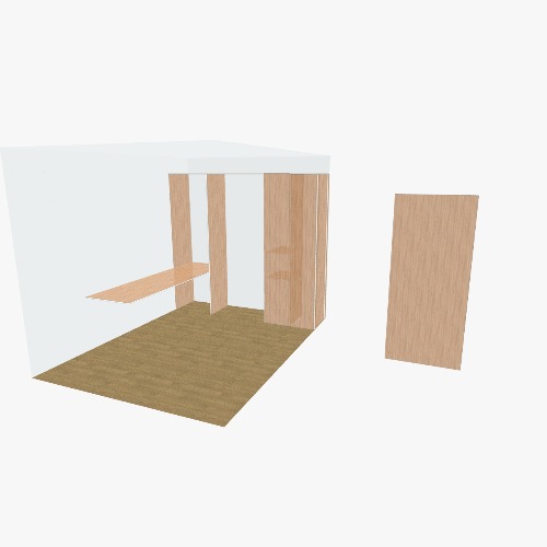 Quarto com mesa Free 3D furniture designs and blueprints from Flatma Community