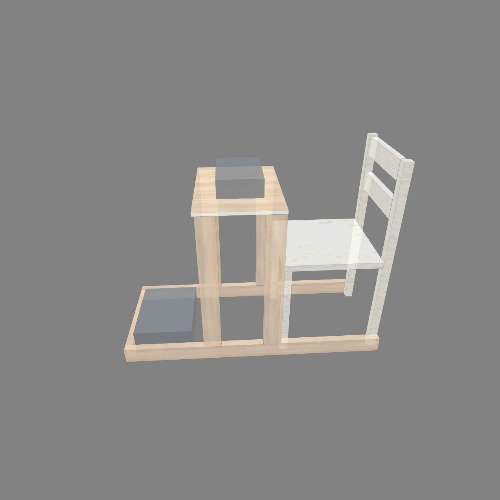 Race-Chair selfmade Free 3D furniture designs and blueprints from Flatma Community
