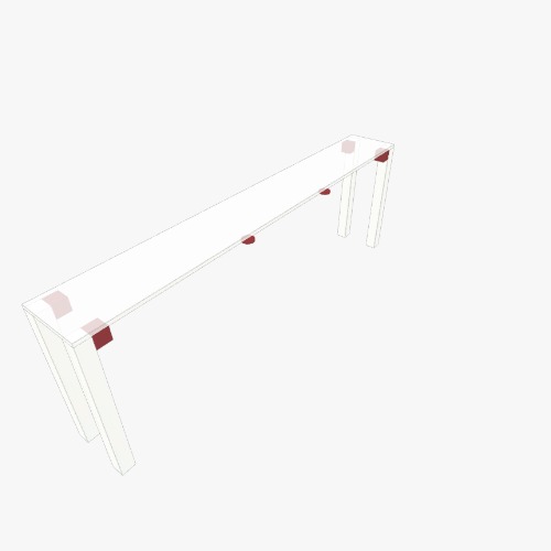 Rajout de table Бесплатные 3D-проекты мебели и чертежи от сообщества Flatma
