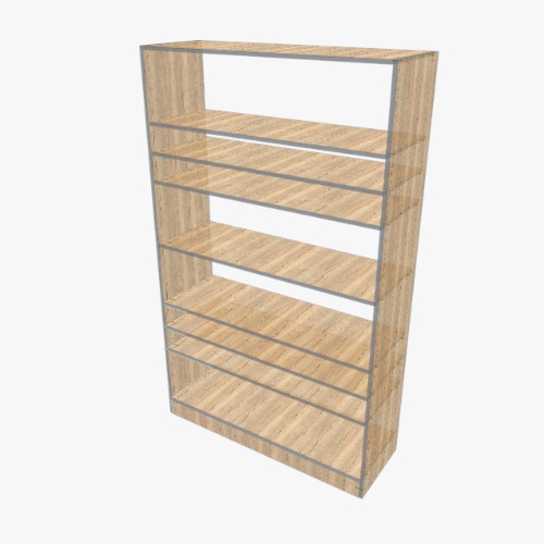 Regał Free 3D furniture designs and blueprints from Flatma Community